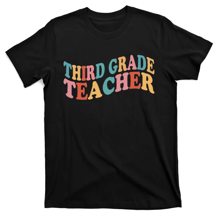 Third Grade Teacher First Day Of School Back To School T-Shirt