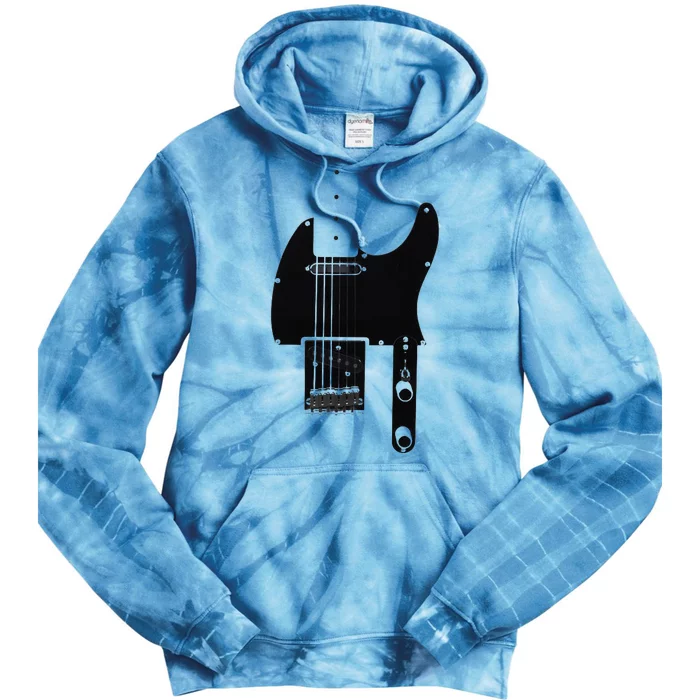 Telecaster Guitar Tie Dye Hoodie