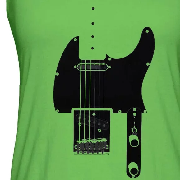 Telecaster Guitar Ladies Essential Flowy Tank