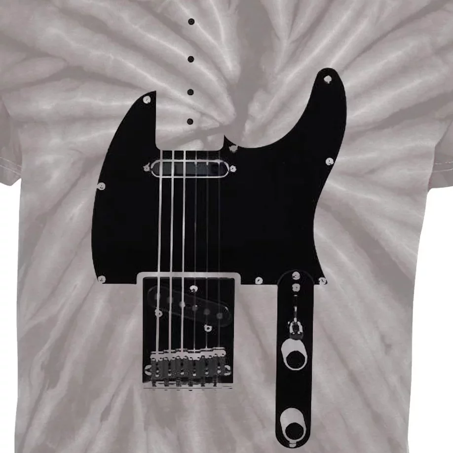 Telecaster Guitar Kids Tie-Dye T-Shirt