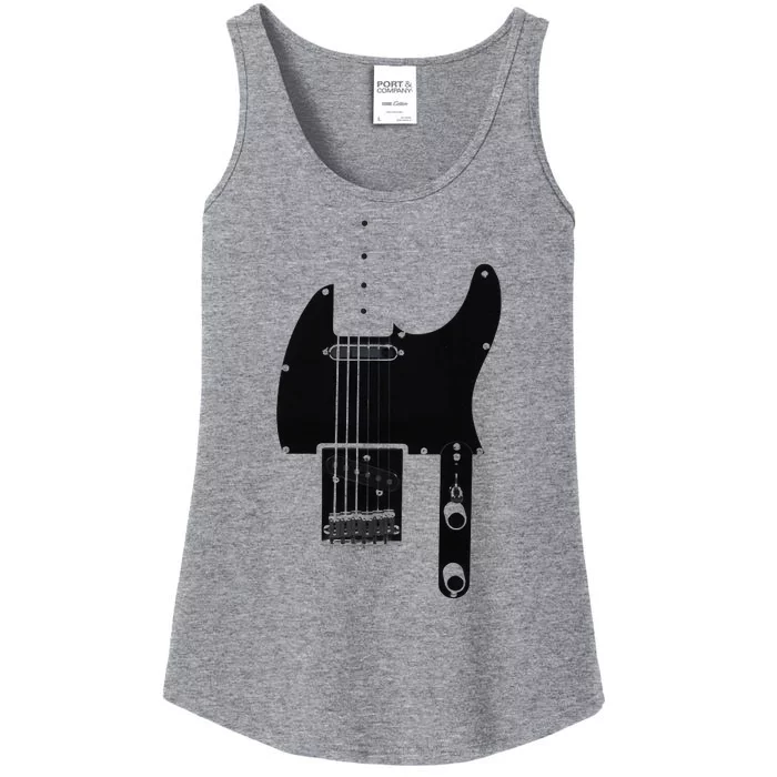 Telecaster Guitar Ladies Essential Tank