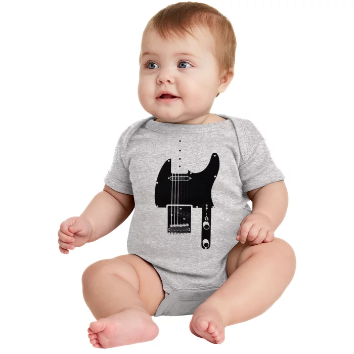 Telecaster Guitar Baby Bodysuit