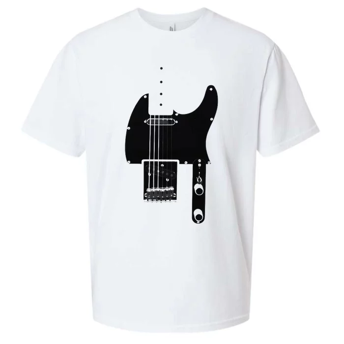 Telecaster Guitar Sueded Cloud Jersey T-Shirt