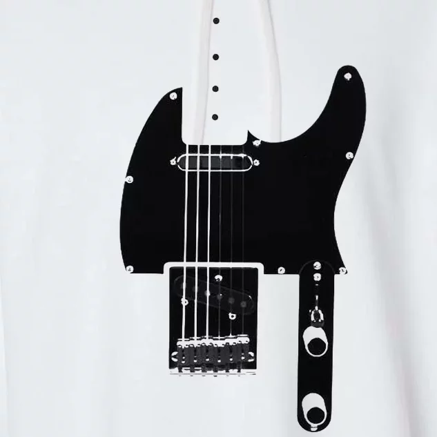 Telecaster Guitar Garment-Dyed Fleece Hoodie