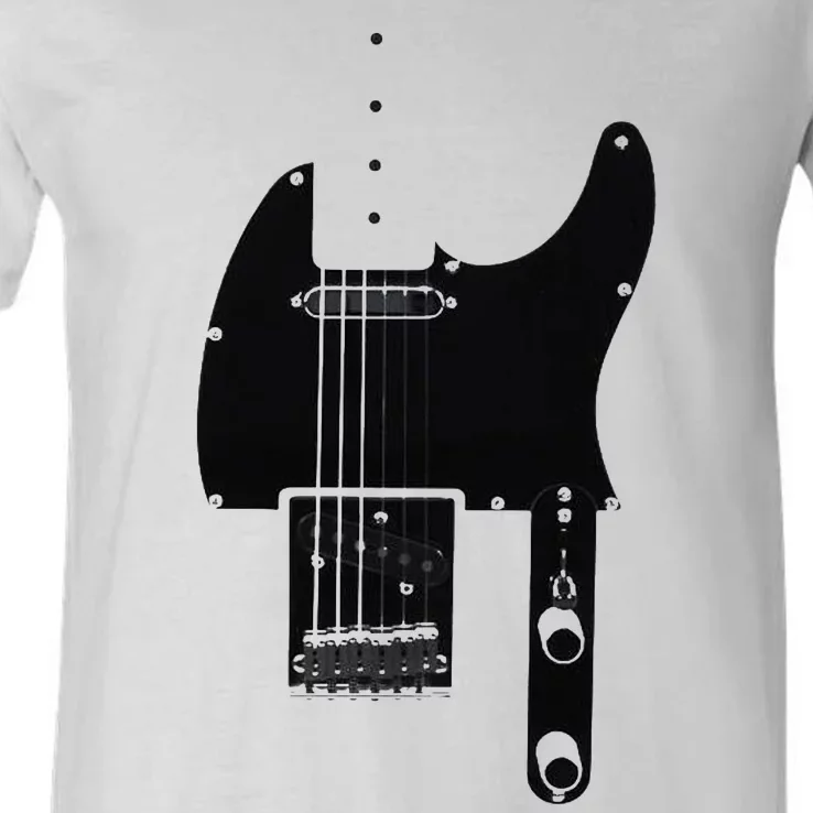 Telecaster Guitar V-Neck T-Shirt