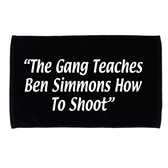 The Gang Teaches Ben S.I.M.M.O.N.S How To Shoot Microfiber Hand Towel