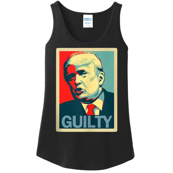 Trump Guilty Trump Convict Apparel Ladies Essential Tank