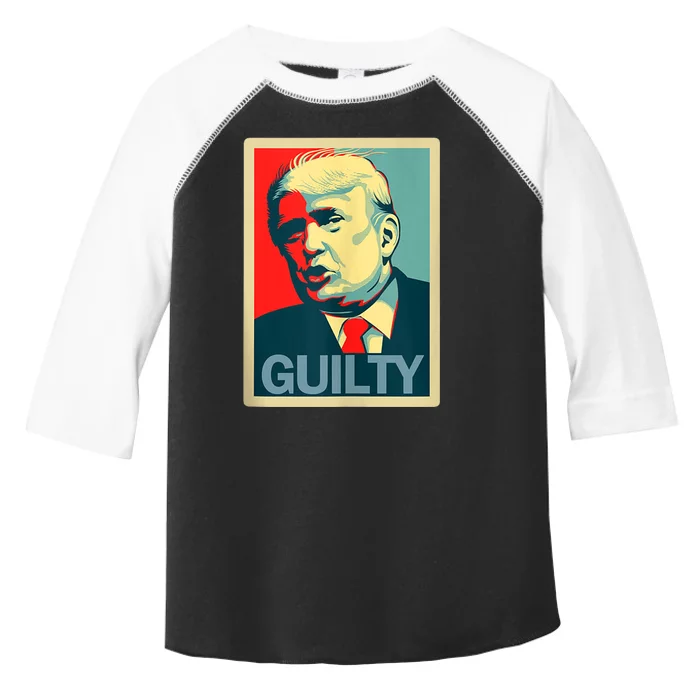 Trump Guilty Trump Convict Apparel Toddler Fine Jersey T-Shirt