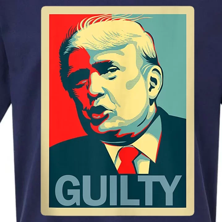 Trump Guilty Trump Convict Apparel Sueded Cloud Jersey T-Shirt