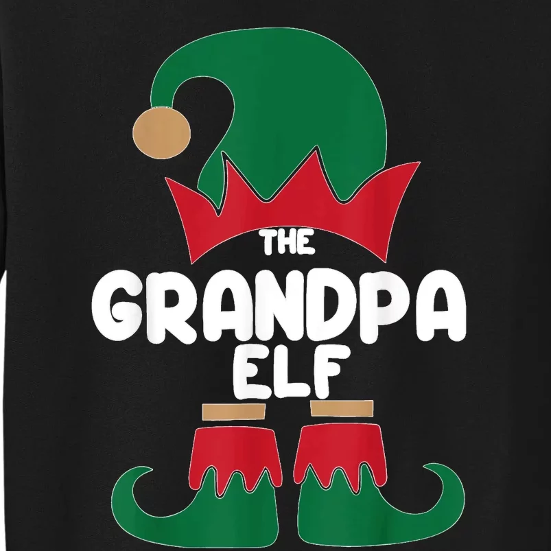 The Grandpa The Dog Dad Elf Christmas Shirts Matching Family Sweatshirt