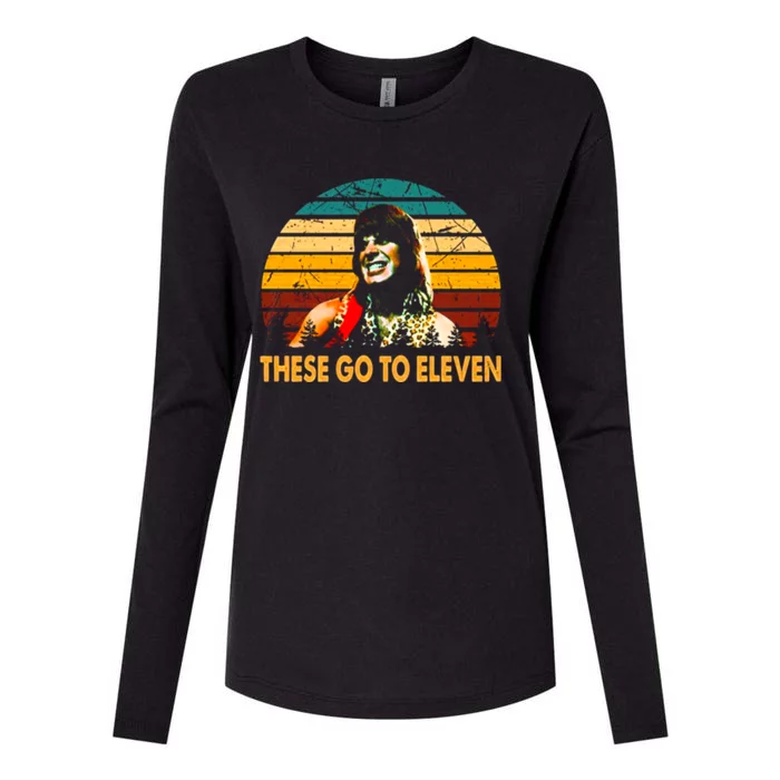 There Go To Eleven Character Womens Cotton Relaxed Long Sleeve T-Shirt