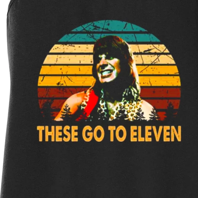 There Go To Eleven Character Women's Racerback Tank