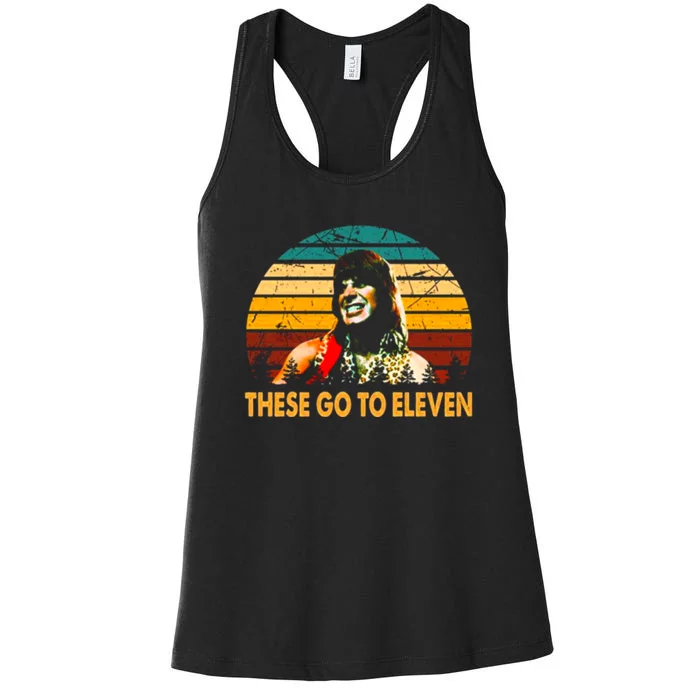 There Go To Eleven Character Women's Racerback Tank