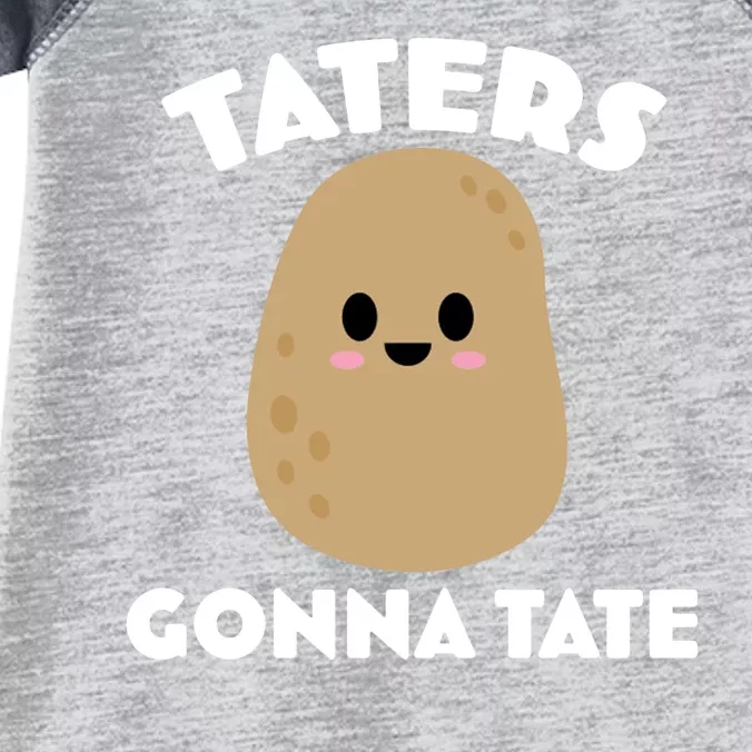 Taters Gonna Tate Funny Infant Baby Jersey Bodysuit