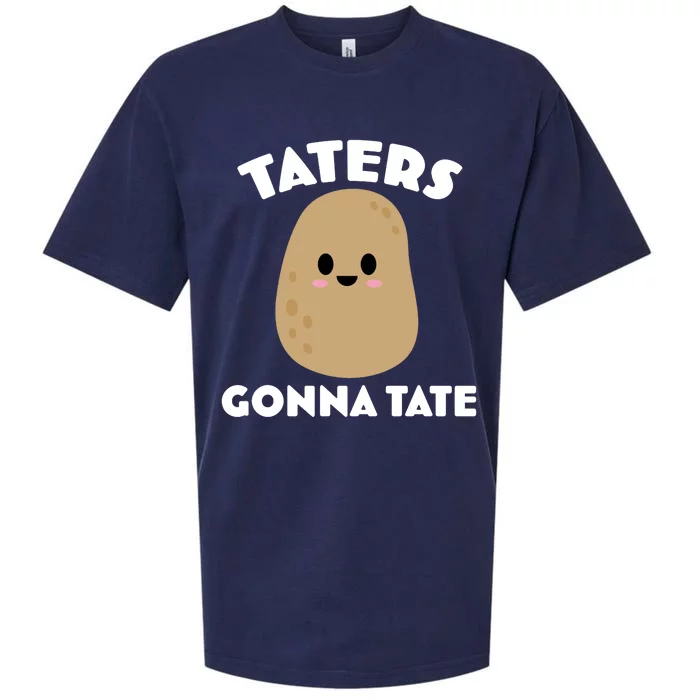 Taters Gonna Tate Funny Sueded Cloud Jersey T-Shirt