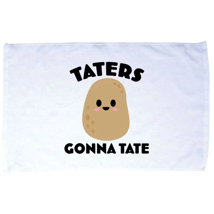 Taters Gonna Tate Funny Microfiber Hand Towel