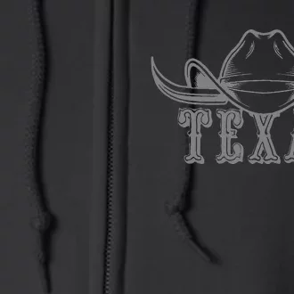 Texan Gifts Texas Texas Graphic S For Women Men TX Full Zip Hoodie