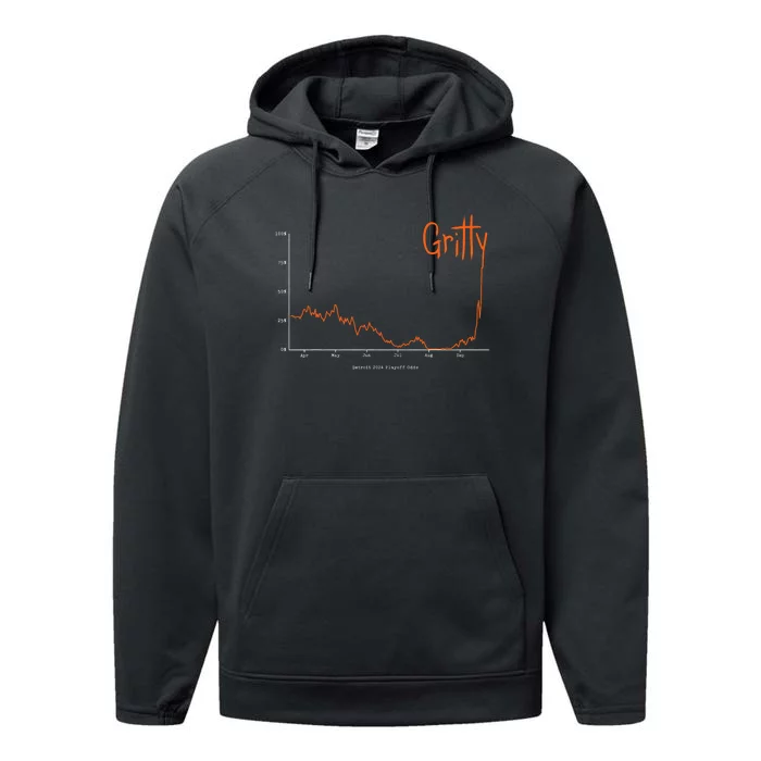 Tigers Gritty Tigs Gritty Tigers Performance Fleece Hoodie