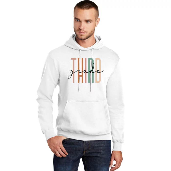 Third Grade Teacher Team 3rd Grade Squad Hoodie