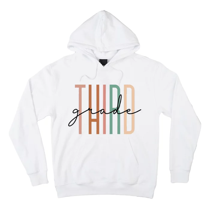 Third Grade Teacher Team 3rd Grade Squad Hoodie