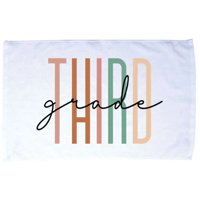 Third Grade Teacher Team 3rd Grade Squad Microfiber Hand Towel