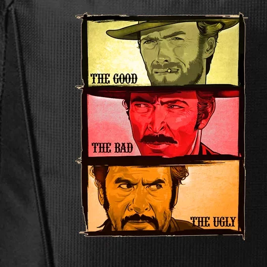 The Good, The Bad, & The Ugly Blondie, Tuco And Angle Eyes City Backpack