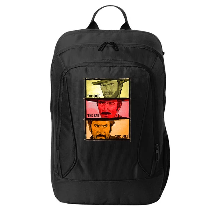 The Good, The Bad, & The Ugly Blondie, Tuco And Angle Eyes City Backpack