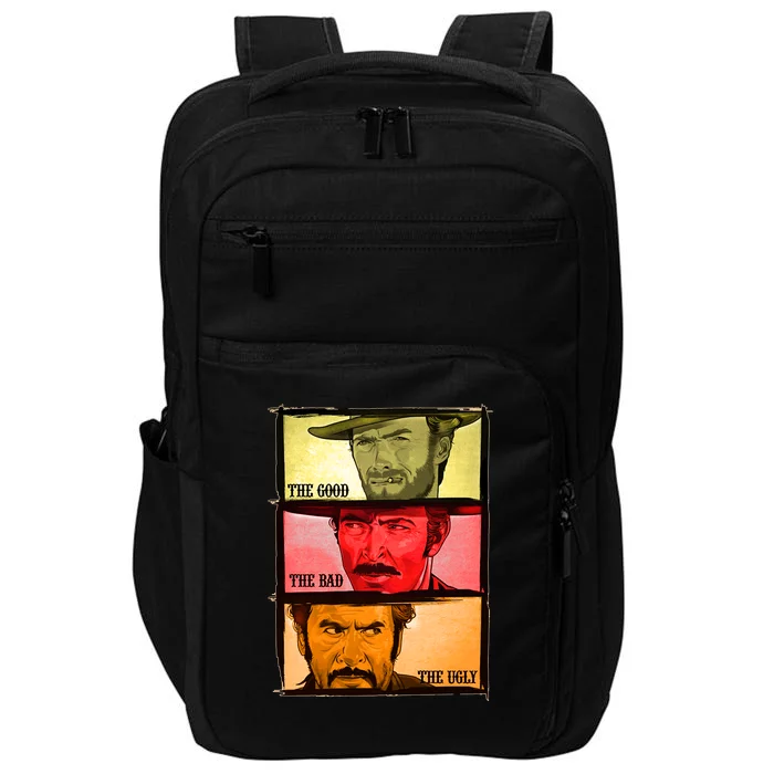 The Good, The Bad, & The Ugly Blondie, Tuco And Angle Eyes Impact Tech Backpack