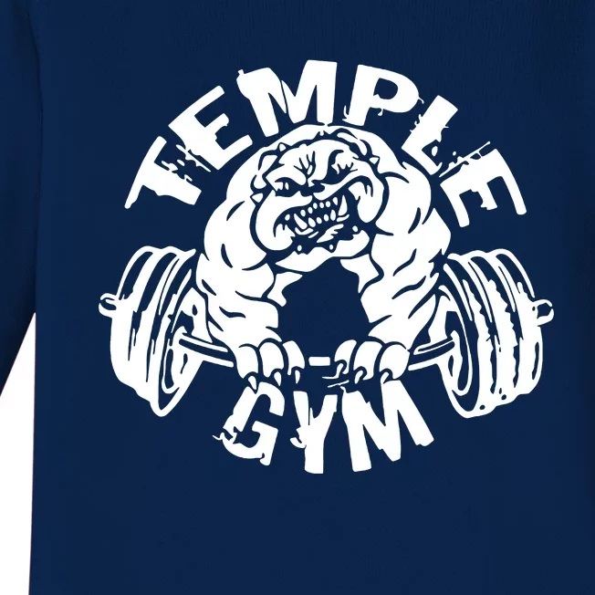 Temple Gym Baby Long Sleeve Bodysuit