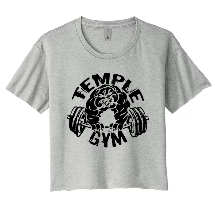 Temple Gym Women's Crop Top Tee