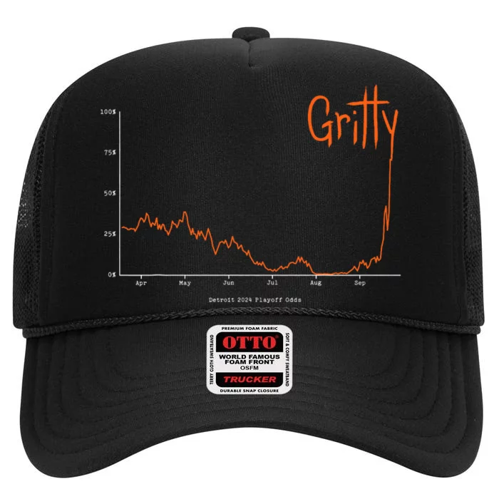 Tigers Gritty Tigs Gritty Tigers High Crown Mesh Trucker Hat