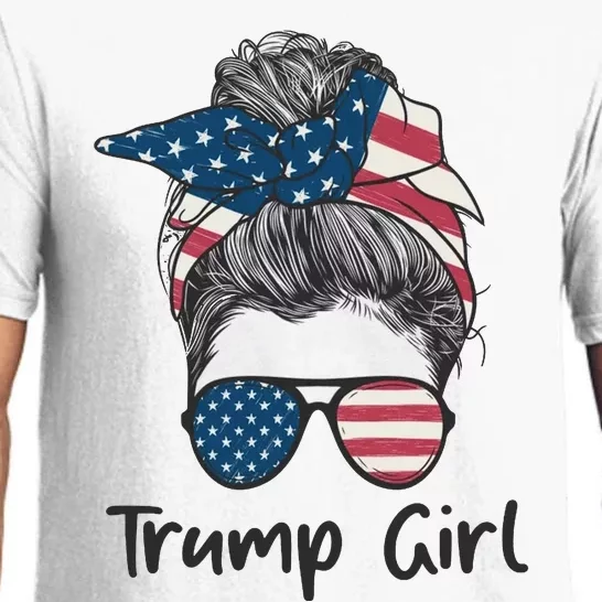 Trump Girl Trump 2024 Election Gifts Pajama Set