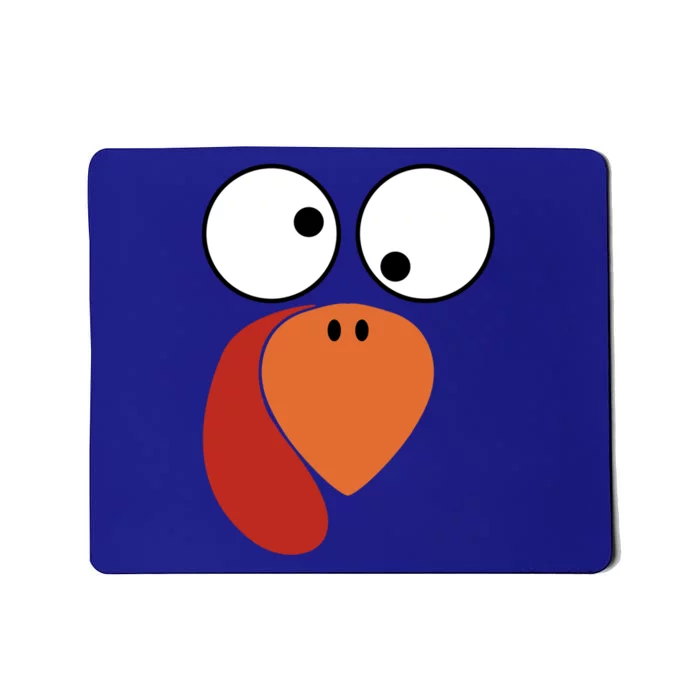 Thanksgiving Gift Turkey Face Costume Gift Mousepad