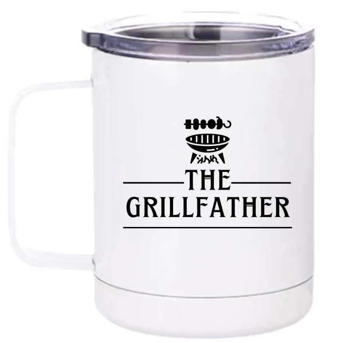 THE GRILLFATHER Front & Back 12oz Stainless Steel Tumbler Cup