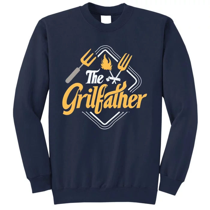 The Grillfather Tall Sweatshirt