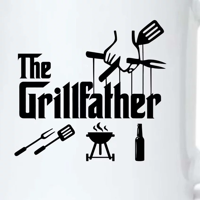 The Grillfather The Grilling Dad Black Color Changing Mug