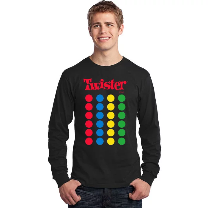 Twister Game Tall Long Sleeve T-Shirt