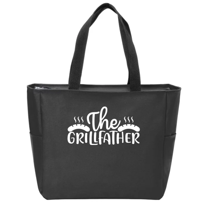 The Grillfather Zip Tote Bag