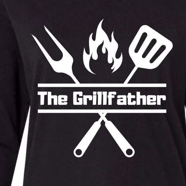 The Grillfather Womens Cotton Relaxed Long Sleeve T-Shirt