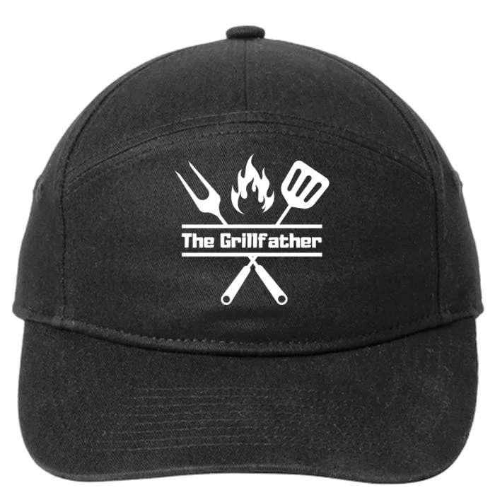 The Grillfather 7-Panel Snapback Hat