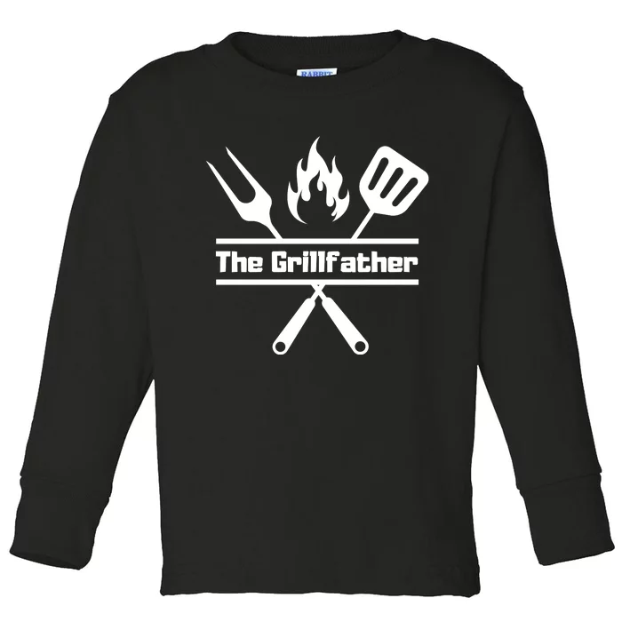 The Grillfather Toddler Long Sleeve Shirt