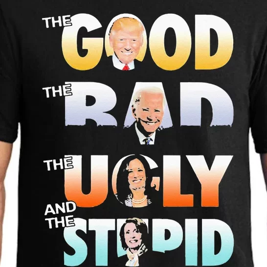 The Good Trump The Bad Biden The Good The Bad The Ugly Pajama Set