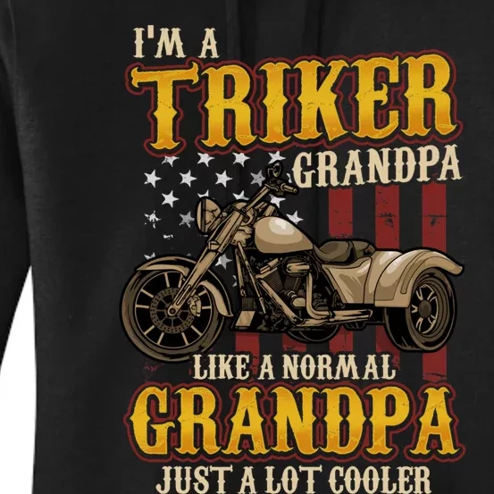 Triker Grandpa Trike Women's Pullover Hoodie