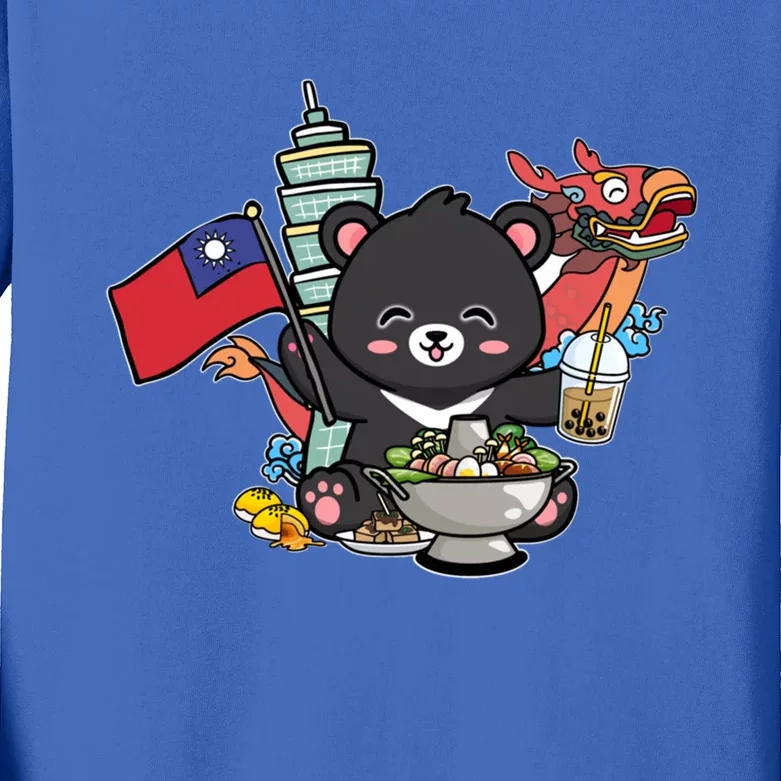 Taiwan Gift Kids Long Sleeve Shirt