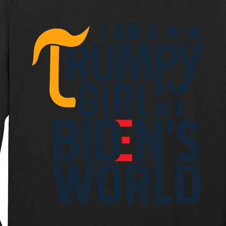 Trump Girl: The Vision For 2024 Tall Long Sleeve T-Shirt