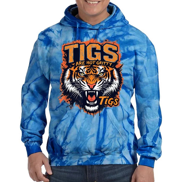 Tigers Gritty Tigs Gritty Tigers Tie Dye Hoodie