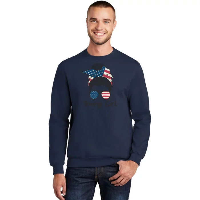 Trump Girl | Trump 2024 Election Gifts Tall Sweatshirt