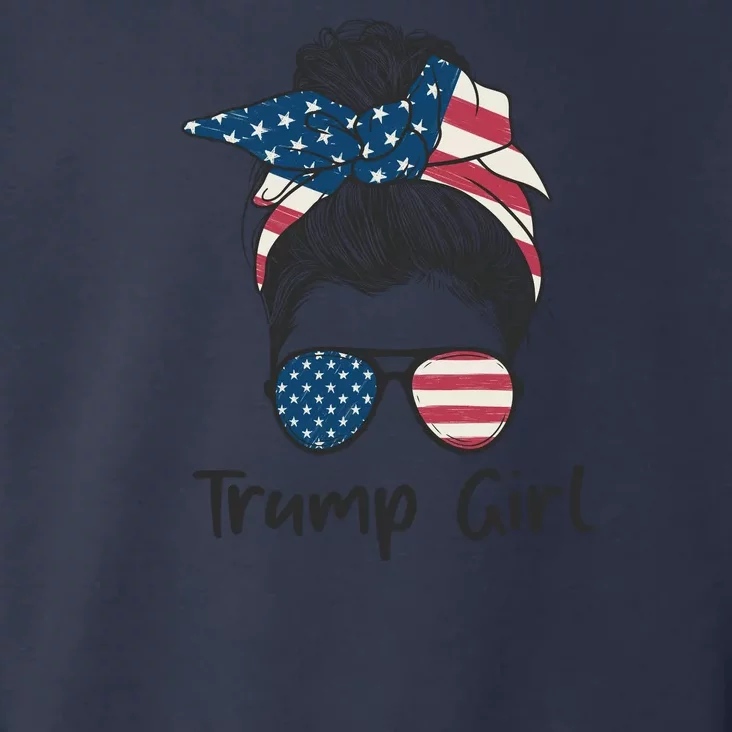 Trump Girl | Trump 2024 Election Gifts Toddler Hoodie