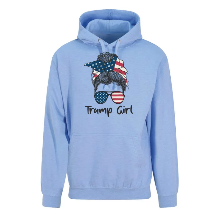 Trump Girl | Trump 2024 Election Gifts Unisex Surf Hoodie