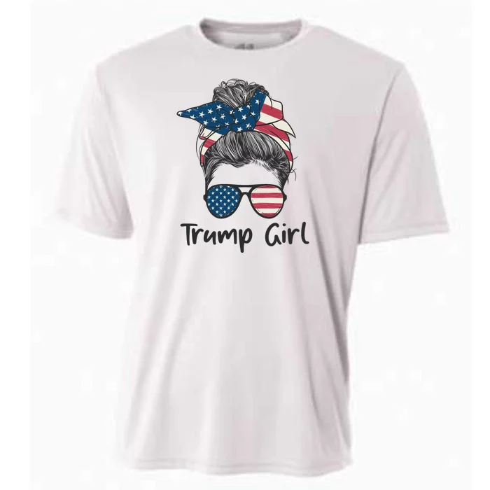 Trump Girl | Trump 2024 Election Gifts Cooling Performance Crew T-Shirt